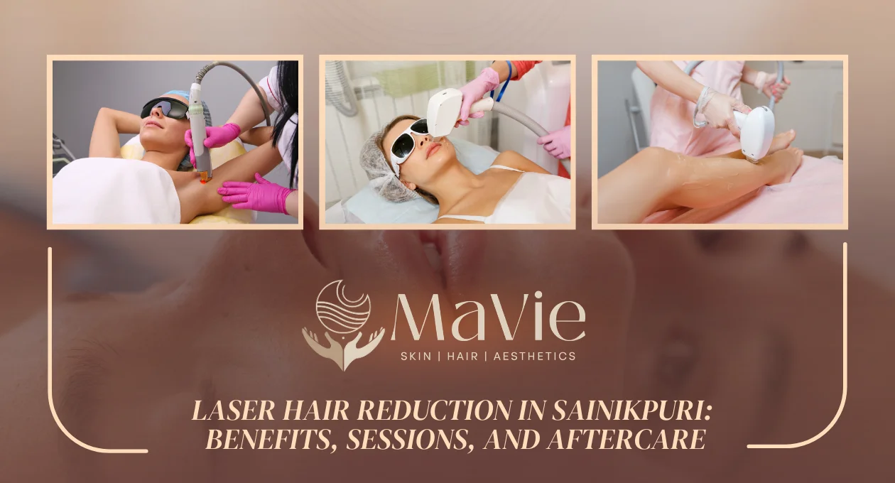Read more about the article Laser Hair Reduction in Sainikpuri: Benefits, Sessions, and Aftercare