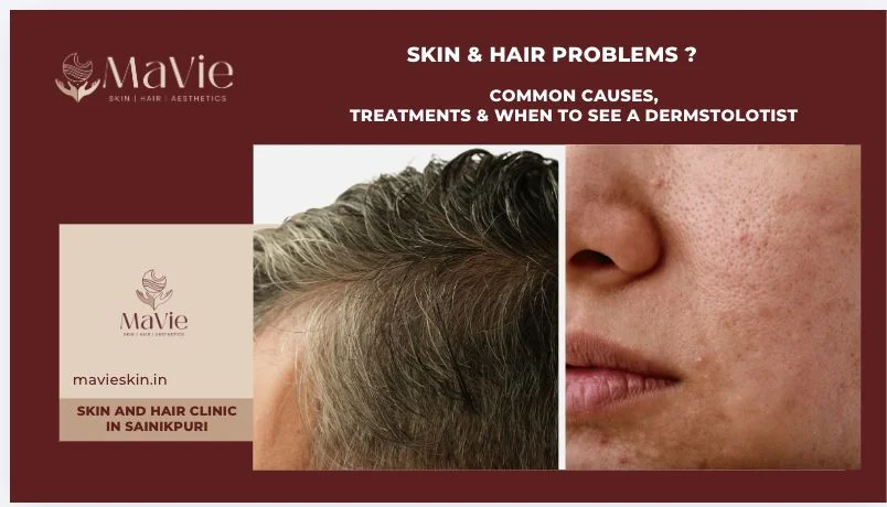 You are currently viewing Skin & Hair Problems: Common Causes, Treatments & When to See a Dermatologist